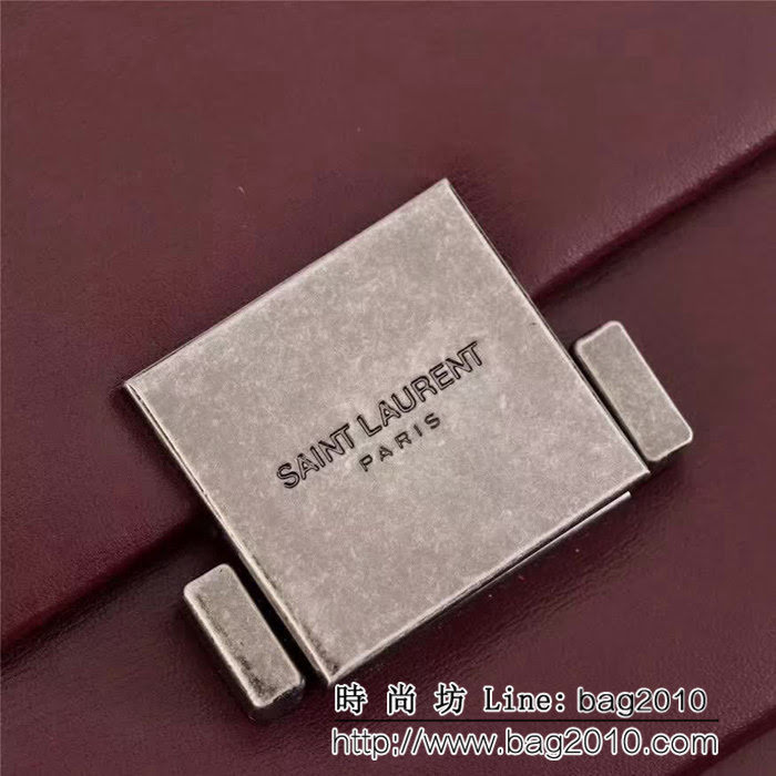 YSL聖羅蘭 專櫃最新同步 經典牙籤紋 手提前翻蓋肩背斜挎包 26819 YAS1025